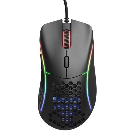 Glorious Model D Optical Wired Mouse - Ultimate Gaming Precision in Sleek Black